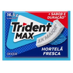 Goma de Mascar Trident Max Hortela Fresca 14UN