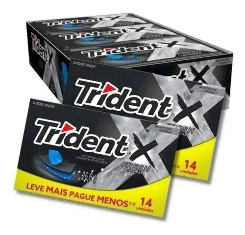Goma de Mascar 14unid. Trident Intense (12X25,2G)