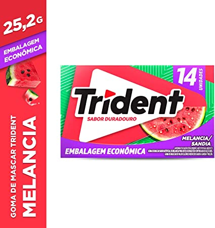 Goma de Mascar 14unid. Trident Melancia (12X25,2G)
